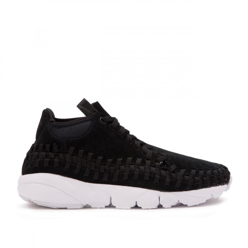 Air Footscape Woven Chukka Sneakers - Black - Men - Nike - The Bradery