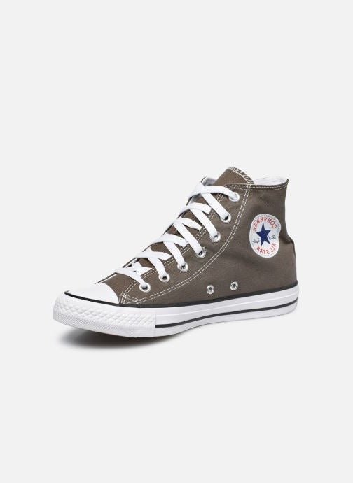All Star Ct Canvas Hi Trainers - Grey - Unisex - Converse - The Bradery