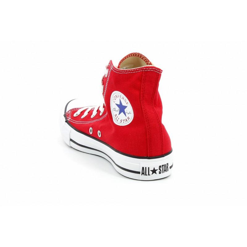 All Star Ct Canvas Hi Sneakers - Red - Mixed - Converse - The Bradery
