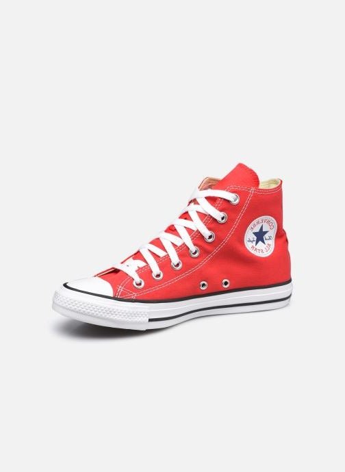 All Star Ct Canvas Hi Sneakers - Red - Unisex - Converse - The Bradery