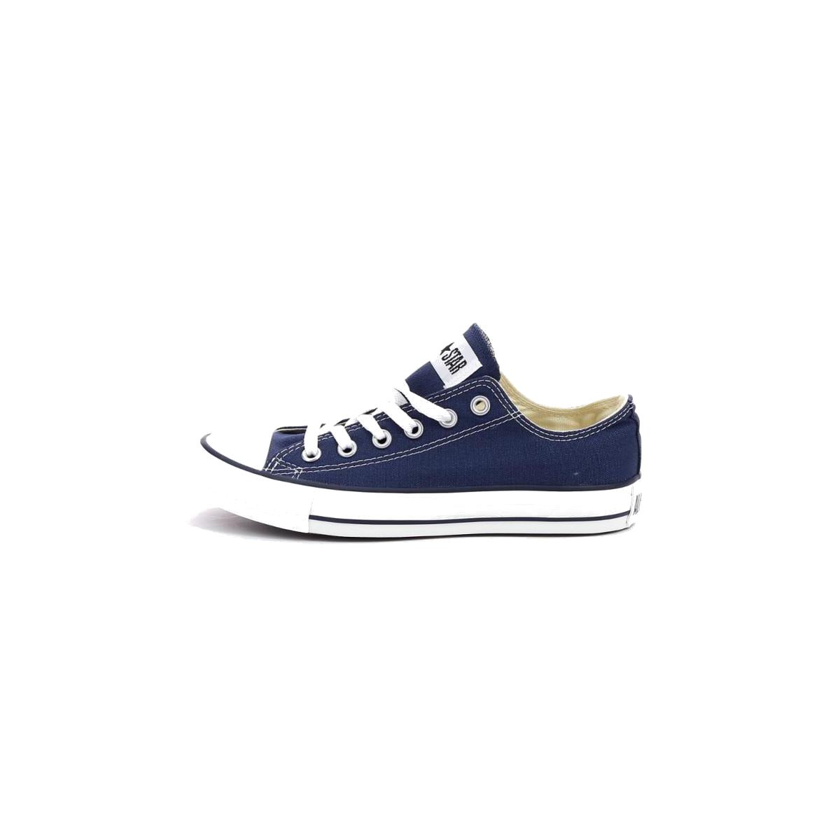All Star Ct Canvas Ox Blue Sneakers - Mixed - Converse - The Bradery