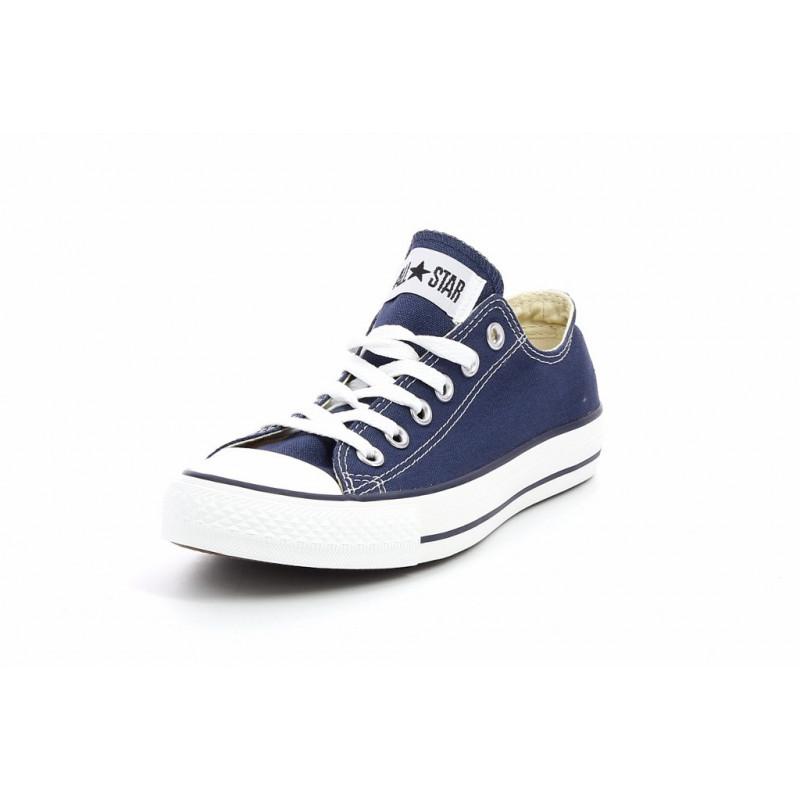 All Star Ct Canvas Ox Blue Sneakers - Mixed - Converse - The Bradery