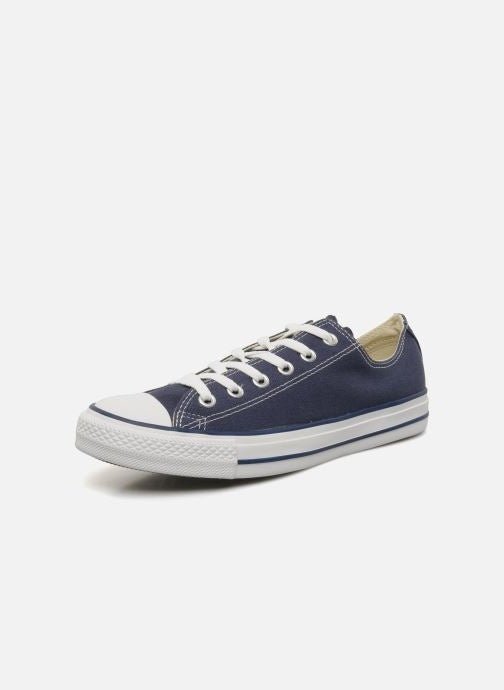All Star Ct Canvas Ox Blue Trainers - Unisex - Converse - The Bradery