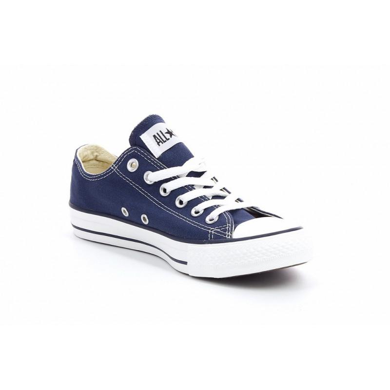 All Star Ct Canvas Ox Blue Sneakers - Mixed - Converse - The Bradery