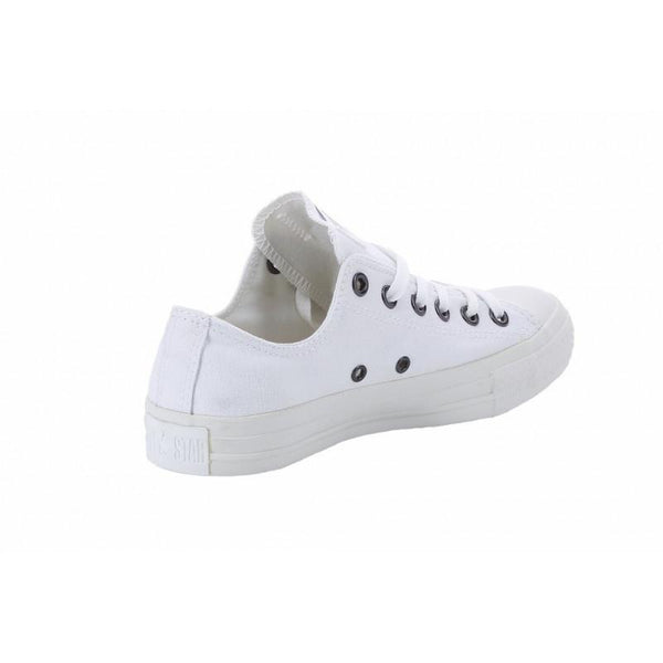 All Star Ct Canvas Ox Trainers - Monochrome White - Unisex - Converse - The Bradery