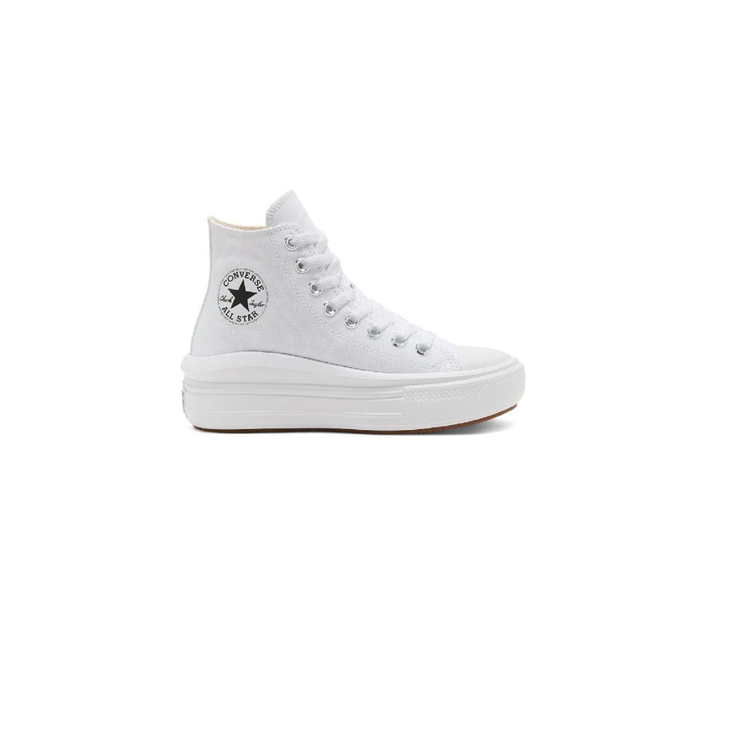 All Star Move Platform Sneakers - White - Mixed - Converse - The Bradery
