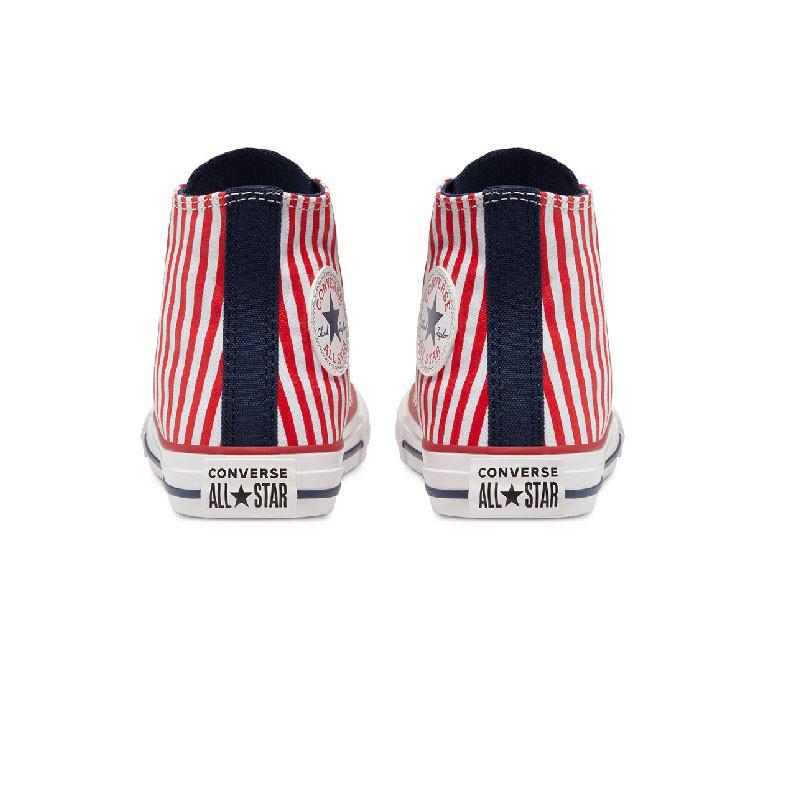 Chuck Taylor All Star High Top Cadet Sneakers - Red - Child - Converse - The Bradery