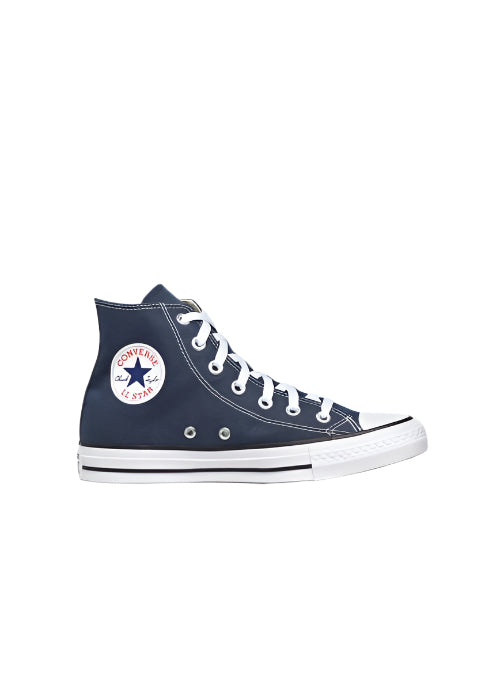 Ct All Star Canvas Hi Sneakers - Blue - Mixed - Converse - The Bradery