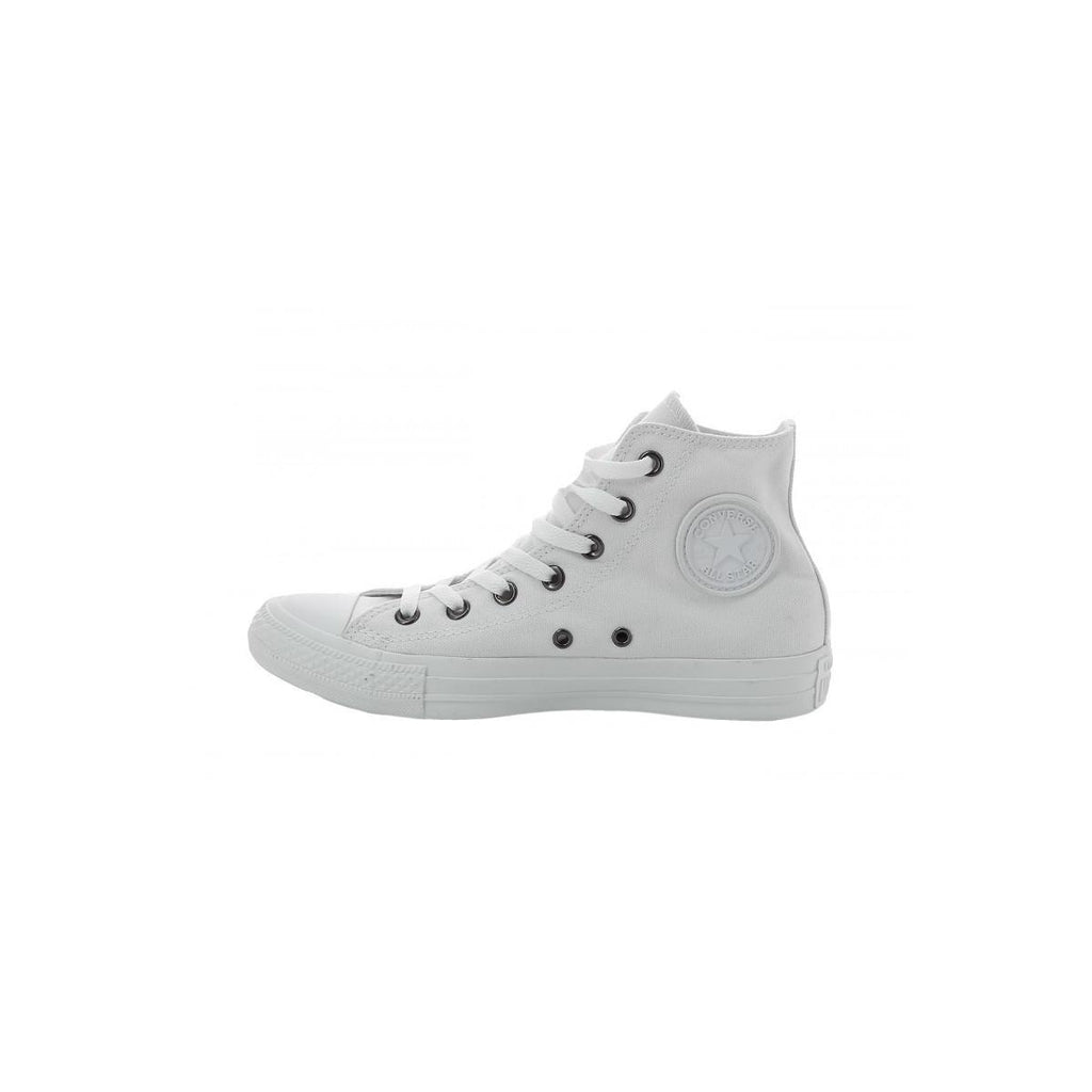 Ct All Star Canvas Hi Sneakers - Monochrome White - Mixed - Converse - The Bradery