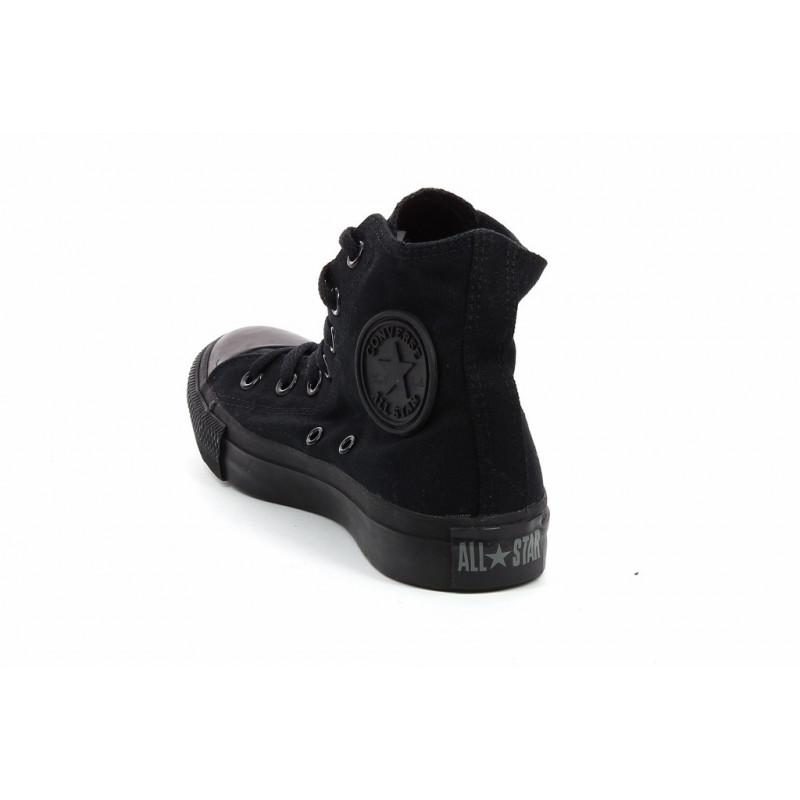 Ct All Star Canvas Hi Sneakers - Monochrome Black - Mixed - Converse - The Bradery