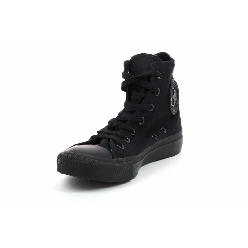 Ct All Star Canvas Hi Sneakers - Monochrome Black - Mixed - Converse - The Bradery