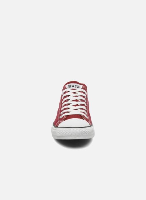 Ct All Star Canvas Ox Sneakers - Burgundy - Unisex - Converse - The Bradery