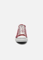 Ct All Star Canvas Ox Sneakers - Burgundy - Unisex - Converse - The Bradery