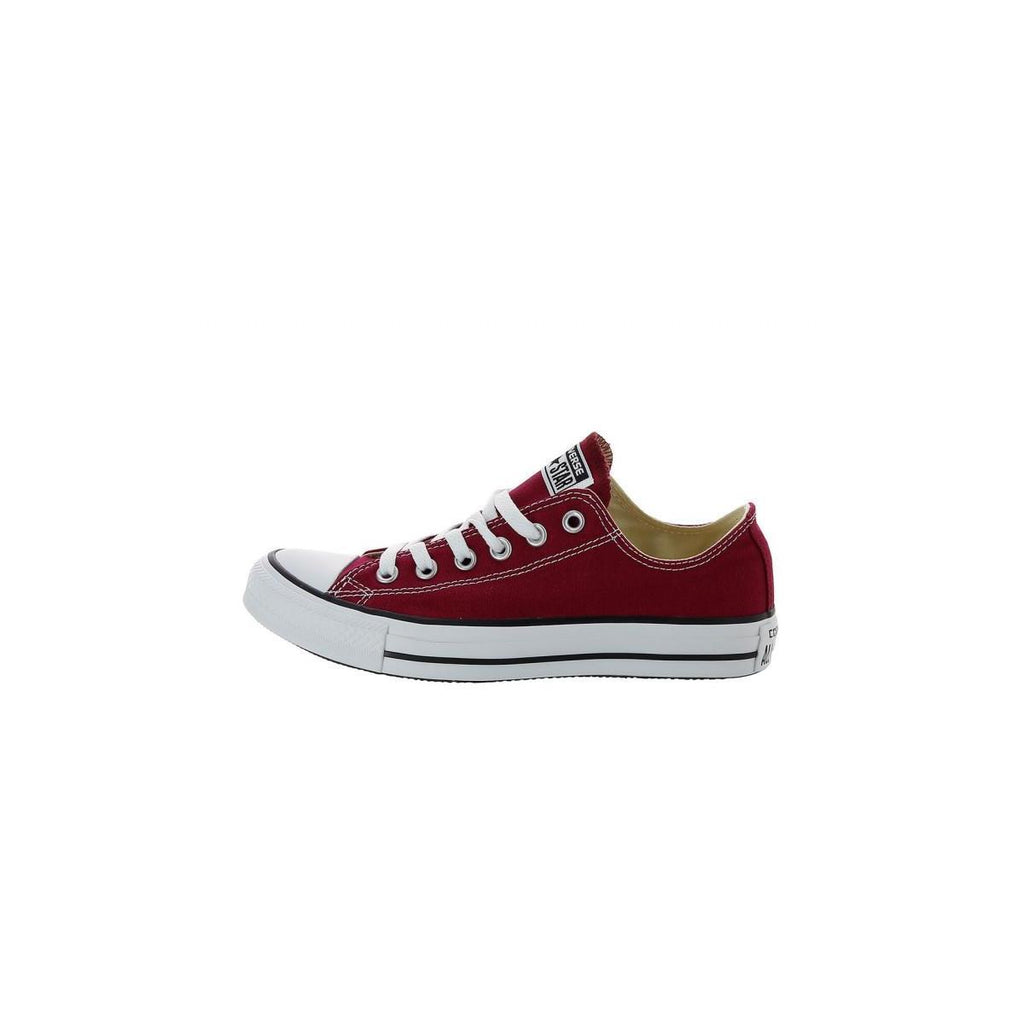 Ct All Star Canvas Ox Sneakers - Burgundy - Unisex - Converse - The Bradery