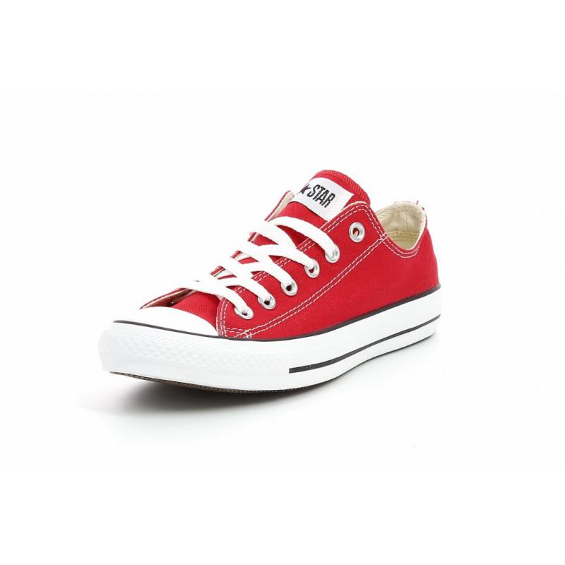 Ct All Star Canvas Ox Sneakers - Red - Mixed - Converse - The Bradery