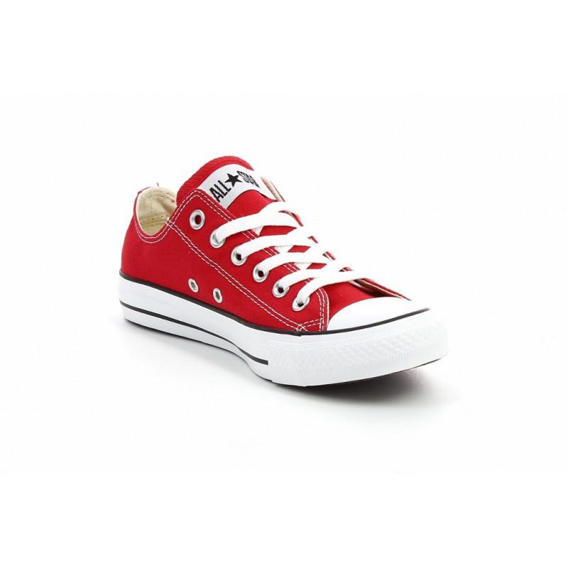 Ct All Star Canvas Ox Sneakers - Red - Mixed - Converse - The Bradery