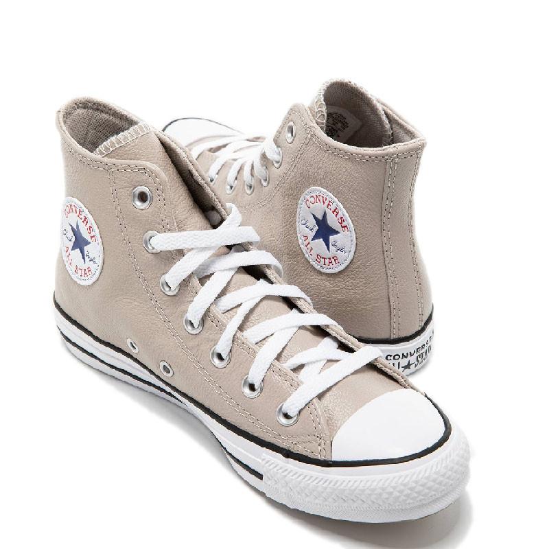Hi Leather Sneakers - Beige - Mixed - Converse - The Bradery