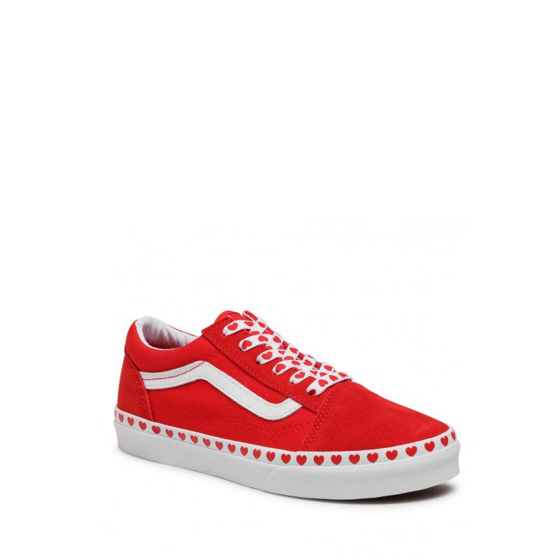Vans Old Skool Sneakers - Red - Unisex - Vans1 - The Bradery