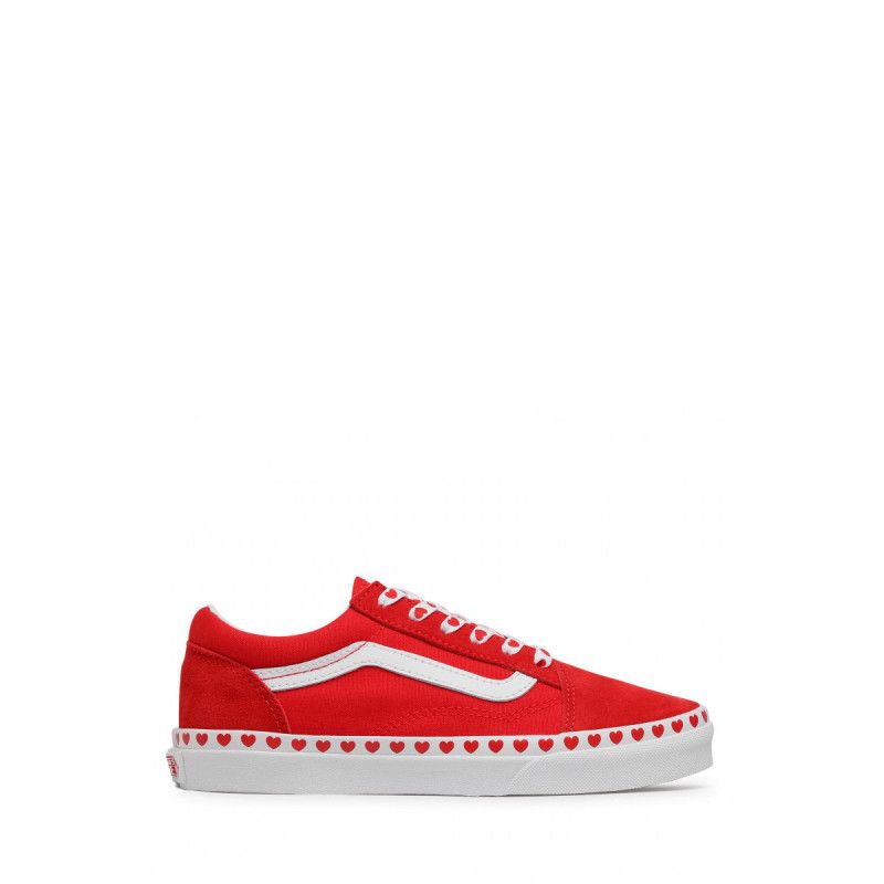 Vans Old Skool Sneakers - Red - Unisex - Vans1 - The Bradery
