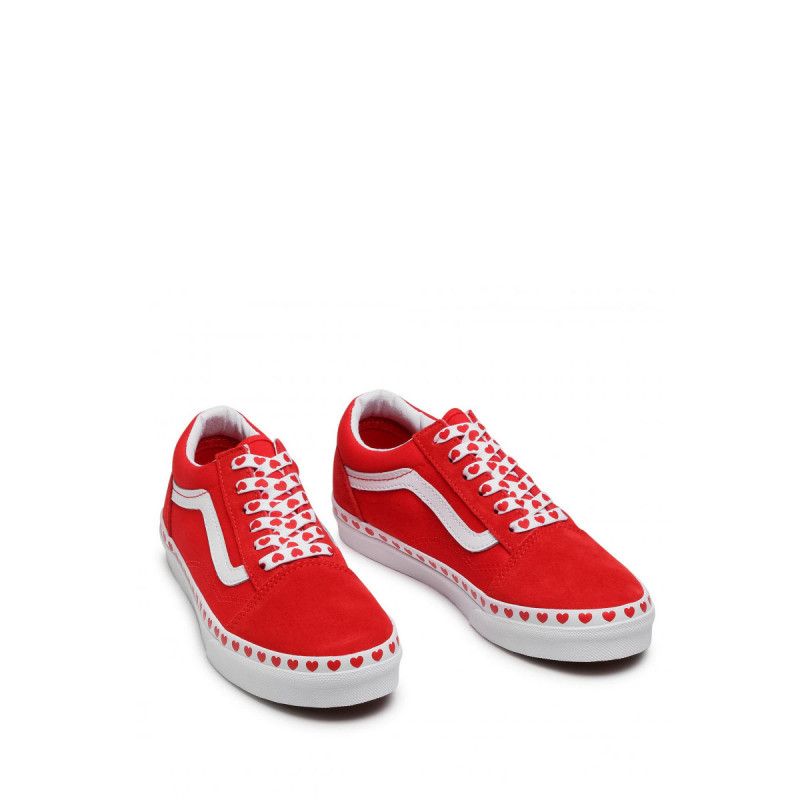 Vans Old Skool Sneakers - Red - Unisex - Vans1 - The Bradery