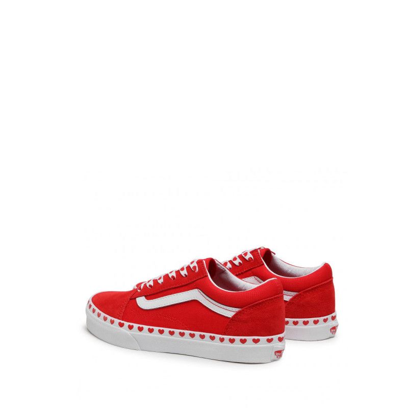 Vans Old Skool Sneakers - Red - Unisex - Vans1 - The Bradery
