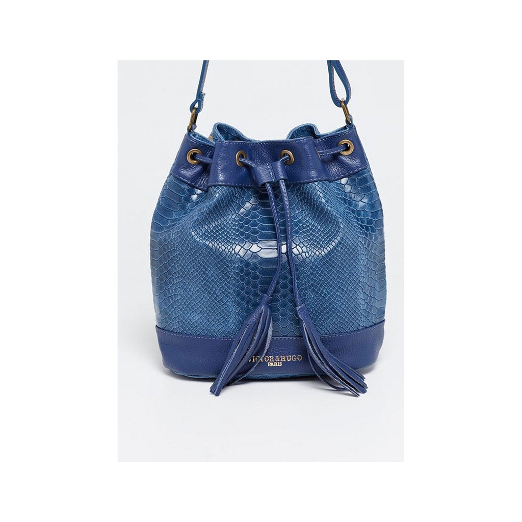 Bolso Messenger Cereza - Azul Jeans - Victor & Hugo -La Bradery