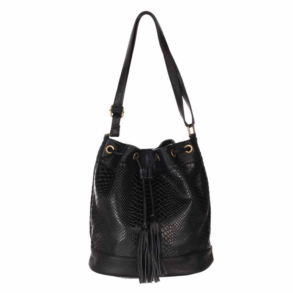 Bolso Messenger Cereza - Negro - Victor & Hugo -La Bradery