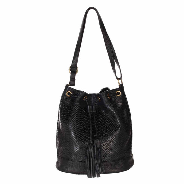 Cherry Messenger Bag - Black - Victor & Hugo -The Bradery
