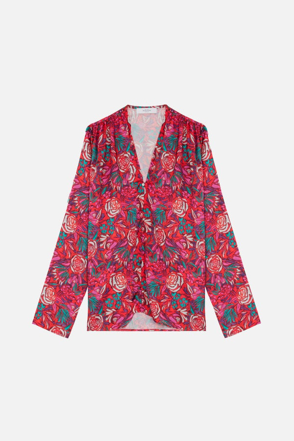 Blouse Doris Hendrix - Rouge