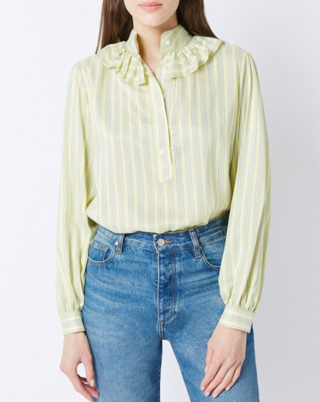 Kind Riviera Blouse - Light Yellow