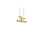 Bougeoir Flec - Grand - Vert doré - Noo.ma Design - The Bradery