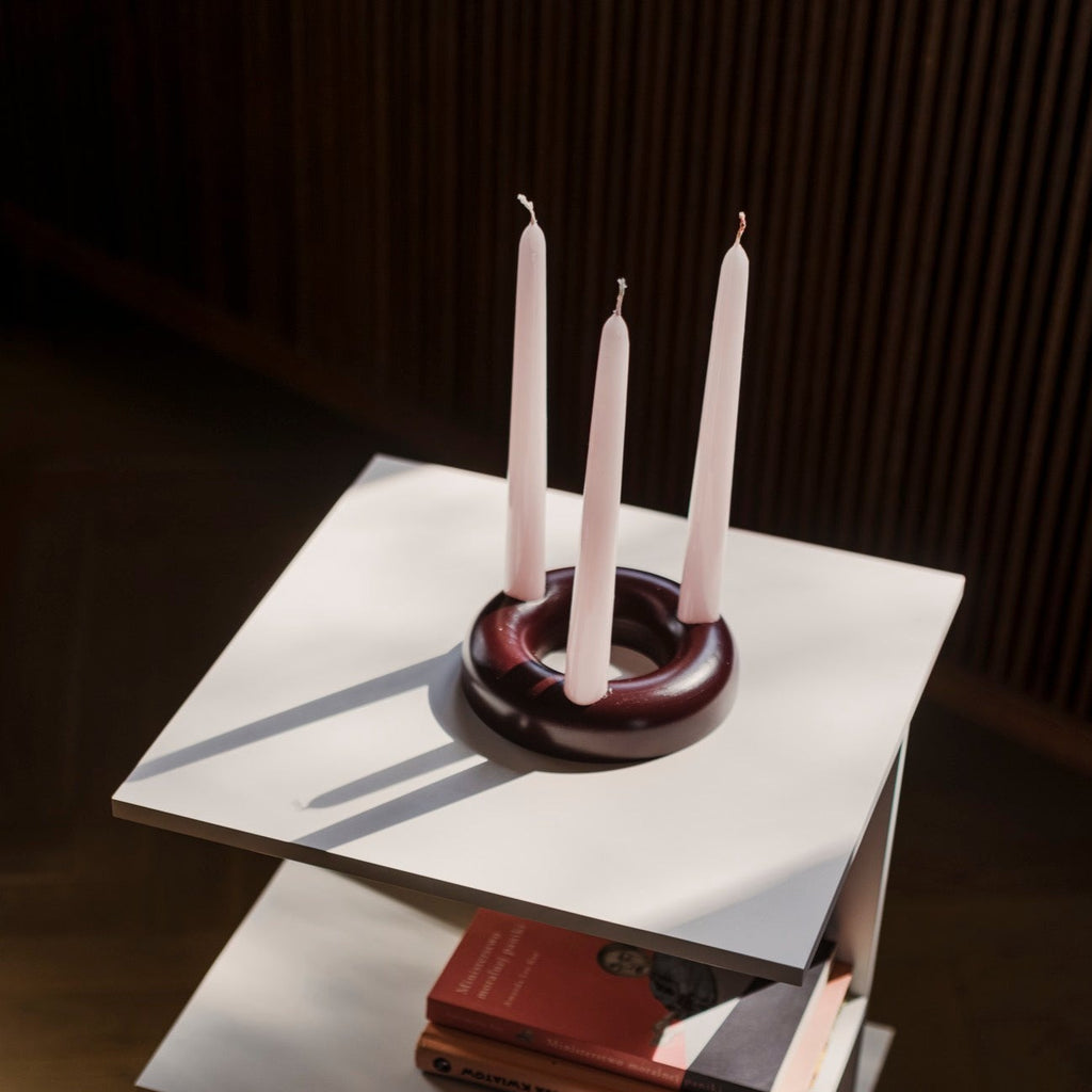 Bougeoir Lums - Grand - Fruits Rouges - Noo.ma Design - The Bradery