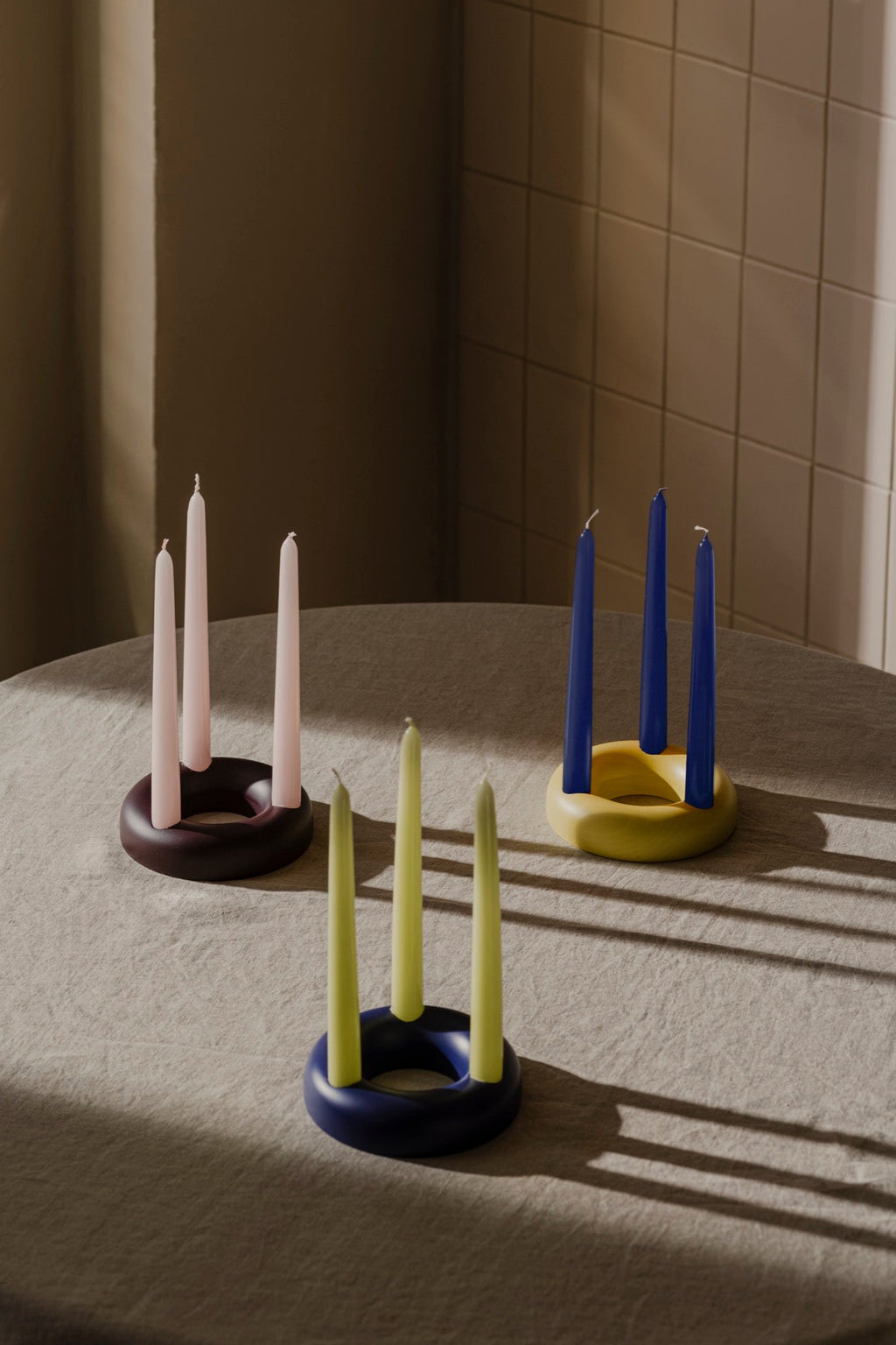 Bougeoir Lums - Grand - Fruits Rouges - Noo.ma Design - The Bradery