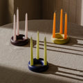 Bougeoir Lums - Grand - Jaune Mellow - Noo.ma Design - The Bradery