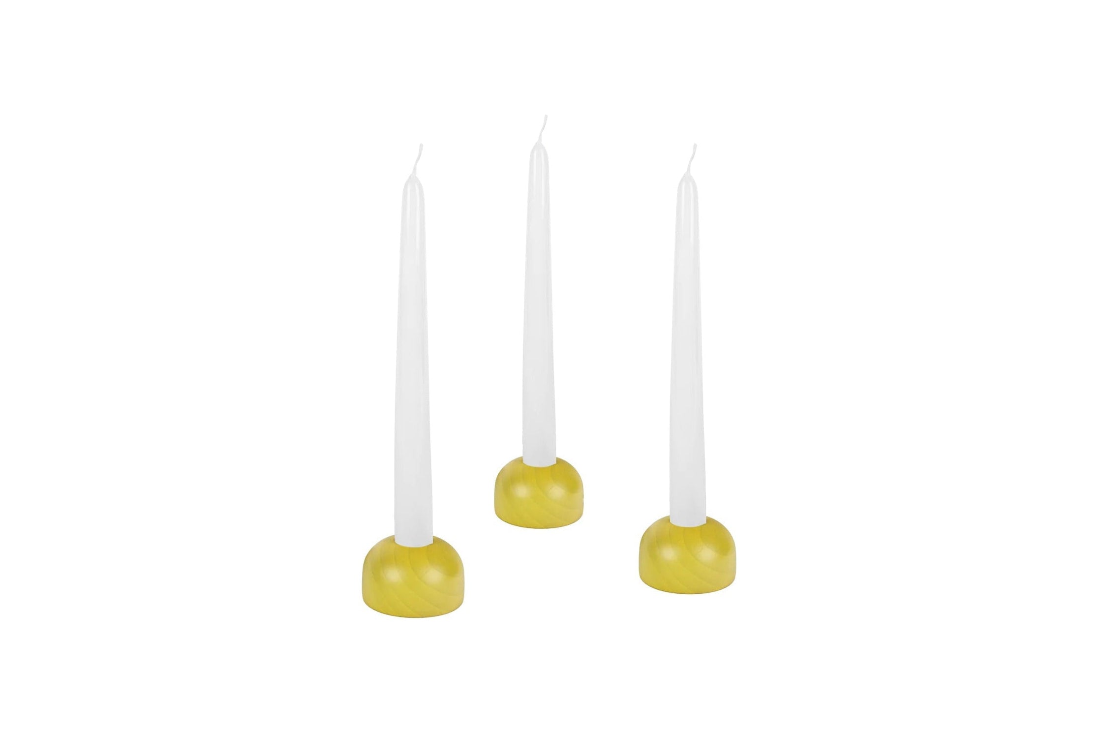 Bougeoir Lums - Petit - 3x Jaune Mellow - Noo.ma - The Bradery