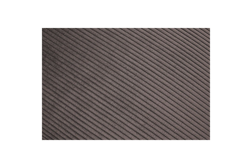 Canapé d'angle fixe compact NIHAD velours côtelé - Angle droit - BOBOCHIC - The Bradery
