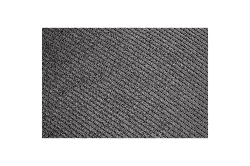 Canapé d'angle fixe compact NIHAD velours côtelé - Angle droit - BOBOCHIC - The Bradery