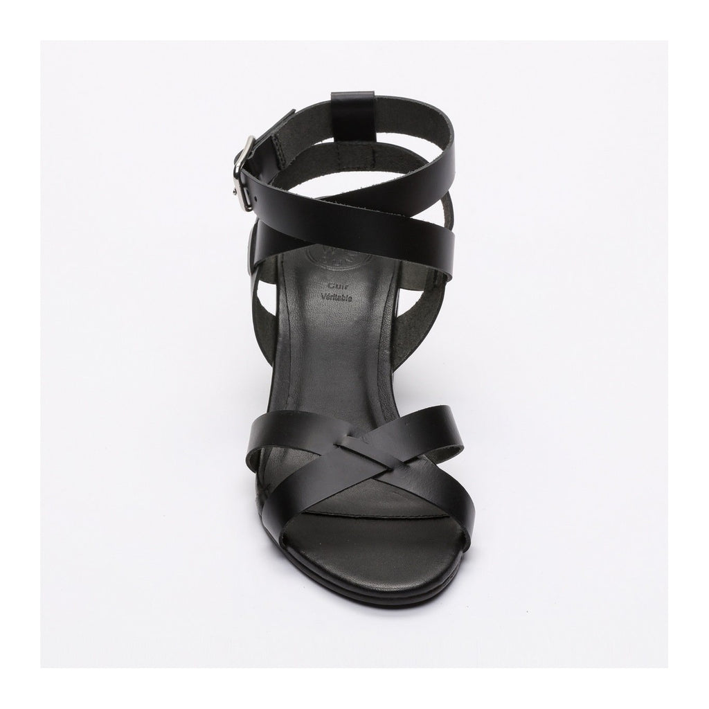 Zapatos Anaba - Zapatos de sol blancos y negros
