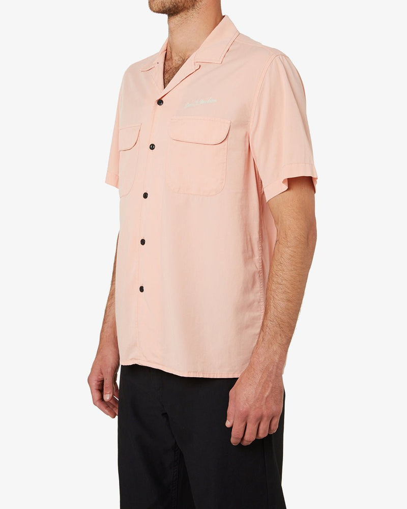 Chemise Kingpin Gd - Coral Pink - Homme - Deus Ex Machina - The Bradery