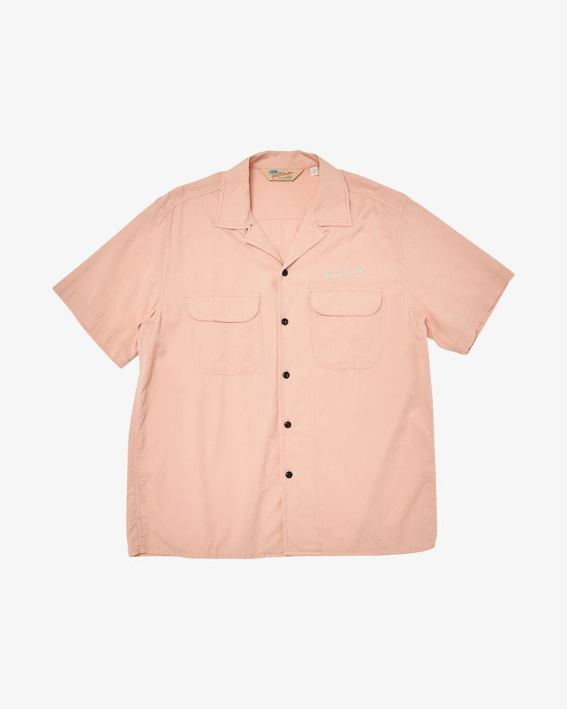 Chemise Kingpin Gd - Coral Pink - Homme - Deus Ex Machina - The Bradery