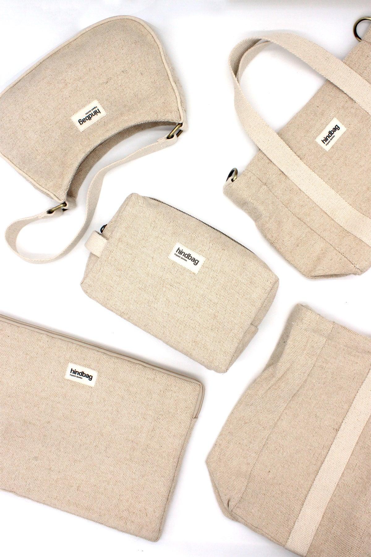 Housse d'ordi Ava Jute Hindbag2
