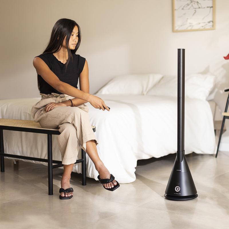 Air Tower - Ventilateur De Tour Sans Pales 26W CC - Noir