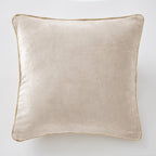 Coussin déhoussable Velours de coton CÉSAR Pampa - L'Effet Papillon - The Bradery
