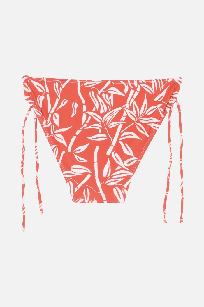 Bas De Maillot Wood Bamboo - Rouge Lipstick