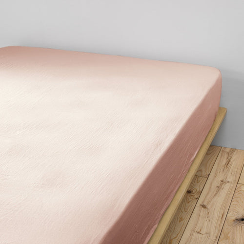 Drap Housse Gaze De Coton Gaia Guimauve - L'Effet Papillon - The Bradery