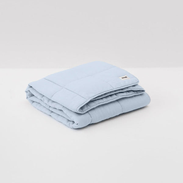 Washed Linen Duvet - Glacier - MOST - The Bradery
