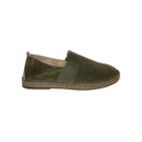 Espadrille Plate Big Sur - Daim Kaki - Homme ESPADRILLE PLATE Escadrille