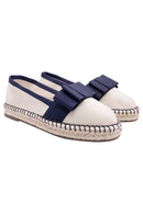 Espadrille Plate Parisienne - Marine - Femme ESPADRILLE PLATE Escadrille
