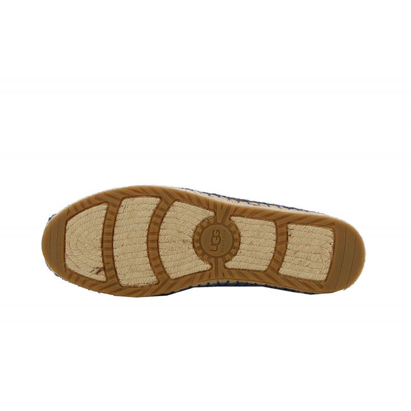 Espadrilles Sandrinne Metallic - Bleu - Femme - UGG2 - The Bradery