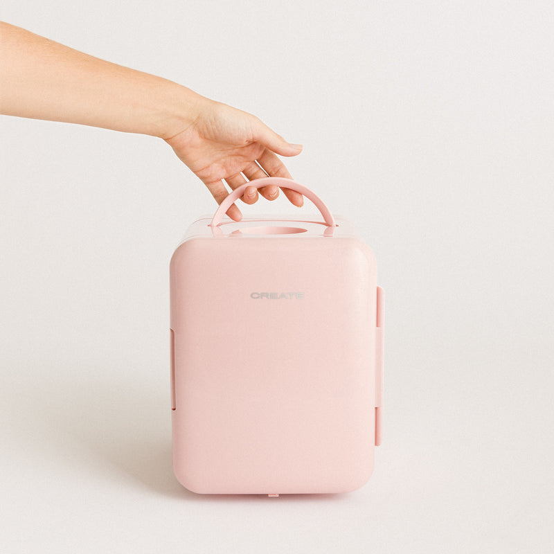 Fridge Mini Box - Mini Réfrigérateur Pour Cosmétiques - Rose Pastel